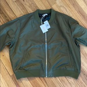 New with tags- Good American Bomber Jacket